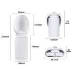 On-the-Go Dog Water Bottle with Foldable Bowl